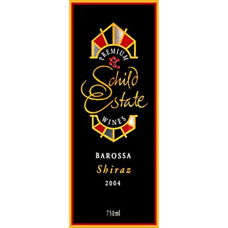 Schild Estate Shiraz 2004 Front Label