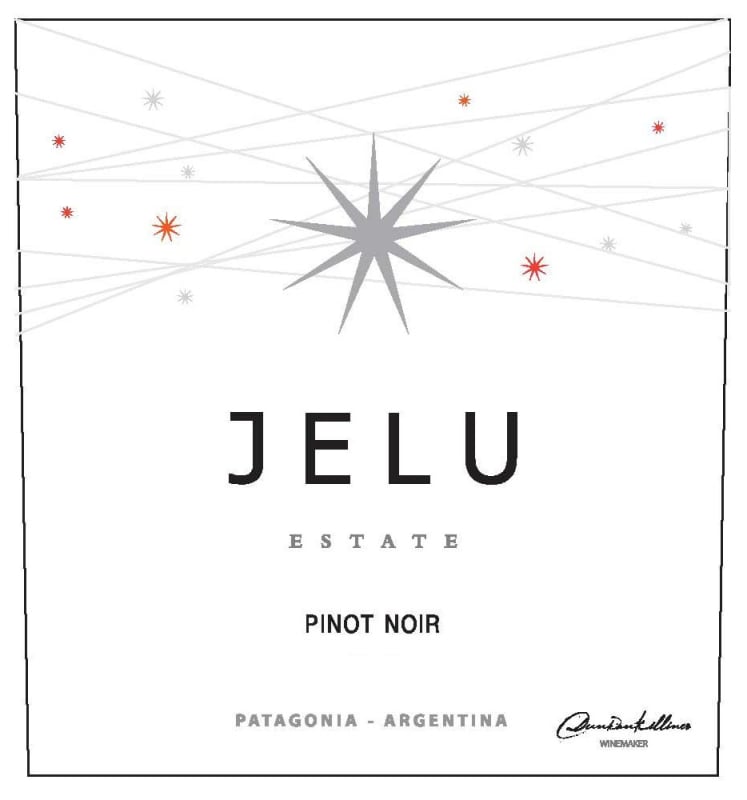 Jelu Pinot Noir 2012 Front Label