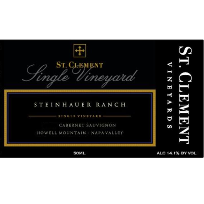 St. Clement Steinhauer Ranch Cabernet Sauvignon 2009 Front Label