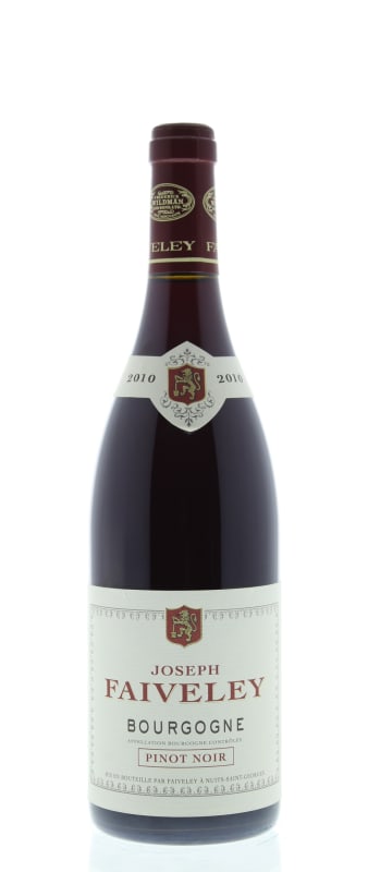 Faiveley Bourgogne Pinot Noir 2010 Front Bottle Shot