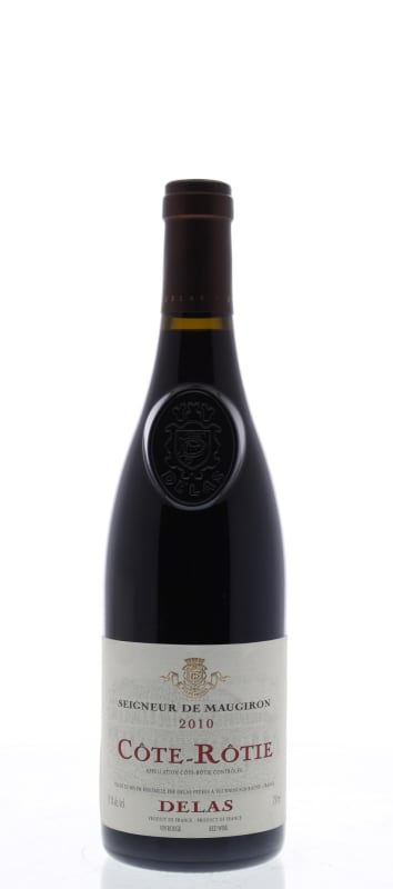 Delas Cote-Rotie Seigneur de Maugiron 2010 Front Bottle Shot