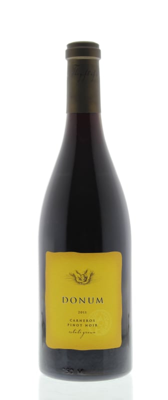 Donum Carneros Estate Grown Pinot Noir 2011 Front Bottle Shot