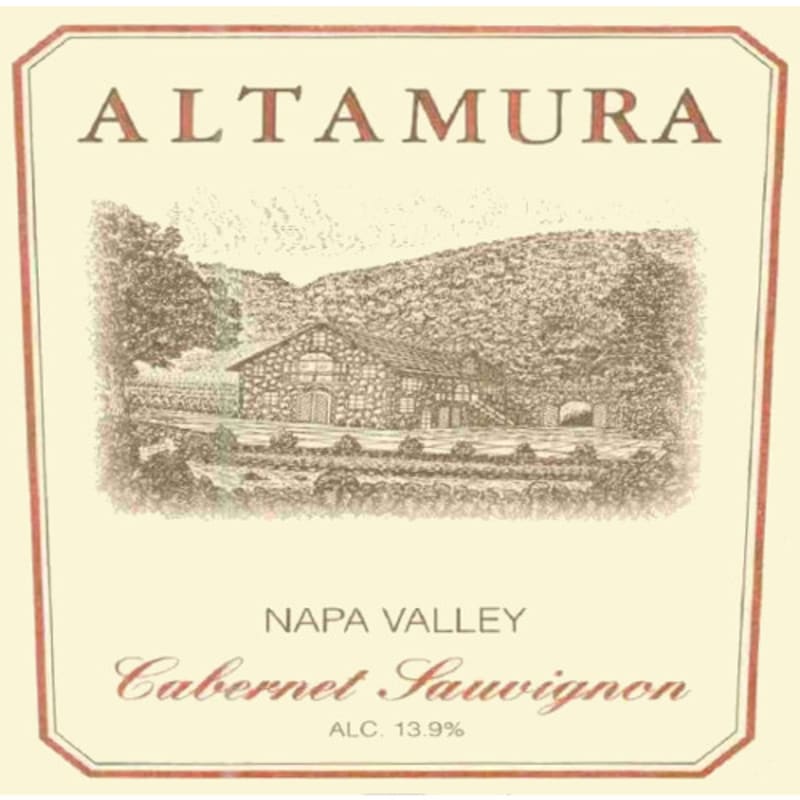 Altamura Cabernet Sauvignon 2010 Front Label