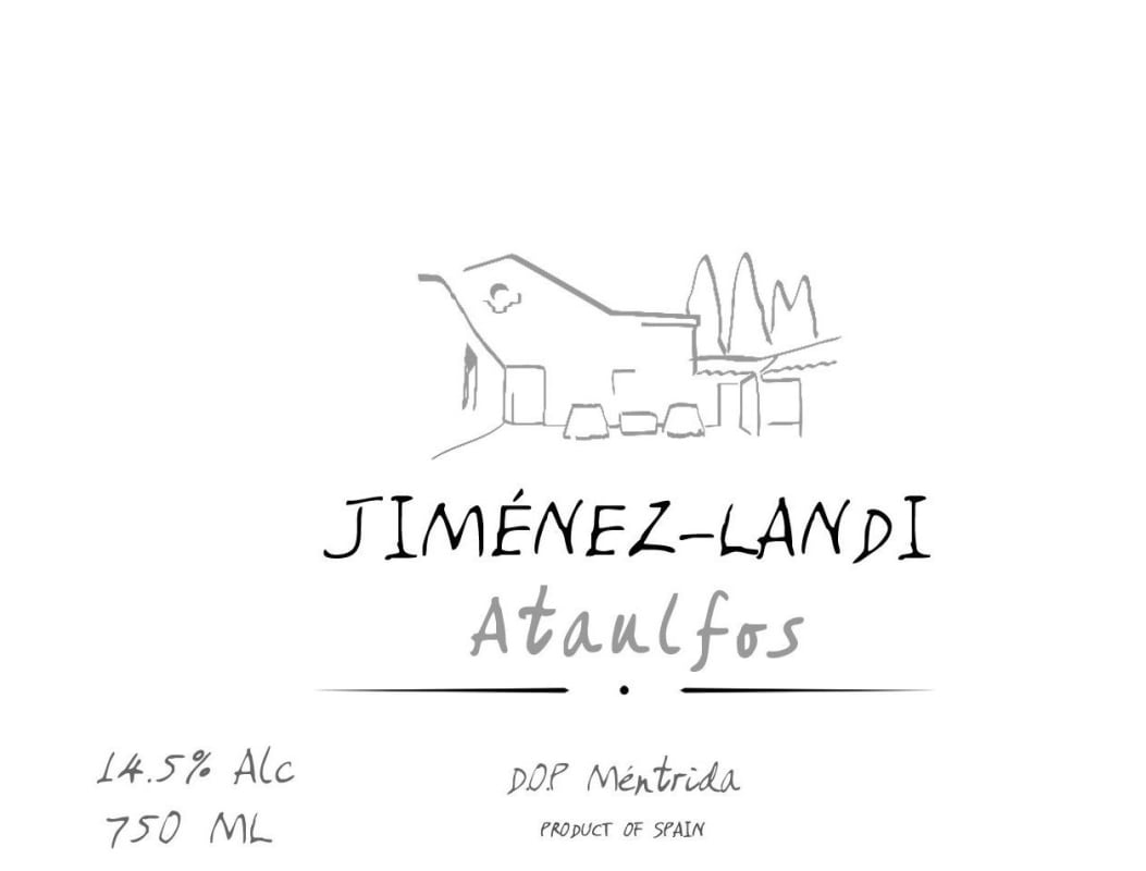 Bodegas Jimenez Landi Ataulfos 2014 Front Label