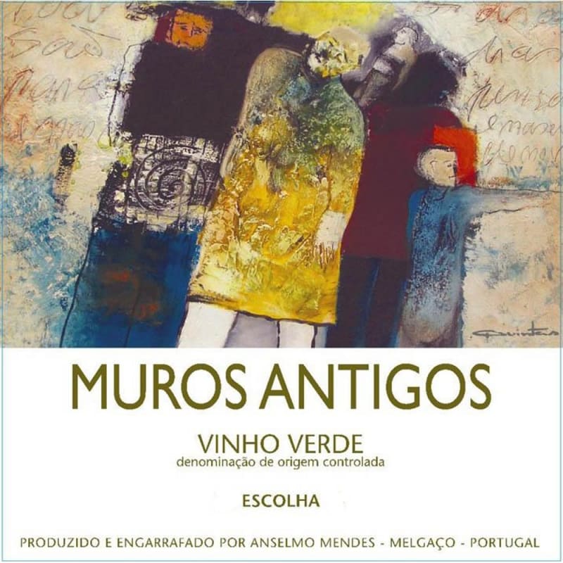 Anselmo Mendes Vinho Verde Muros Antigos 2012 Front Label