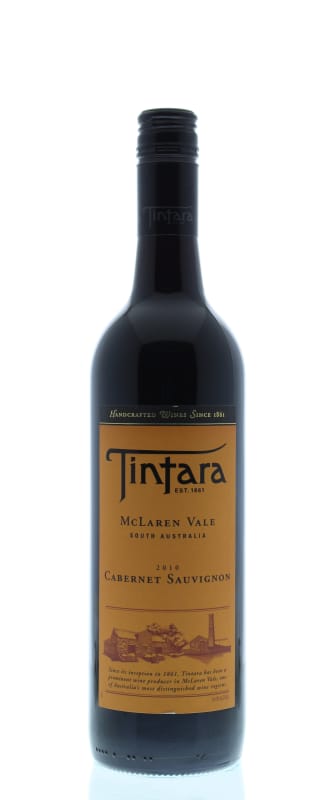 Tintara Cabernet Sauvignon 2010 Front Bottle Shot