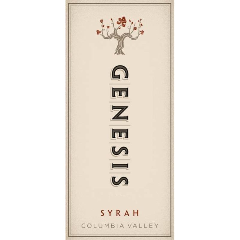 Hogue Genesis Syrah 2011 Front Label