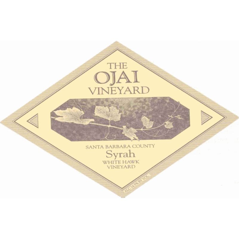 Ojai White Hawk Syrah 2007 Front Label
