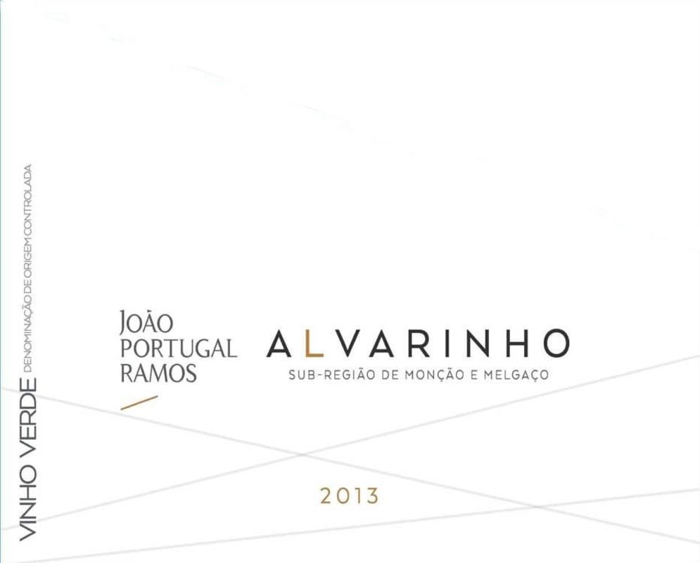 Joao Portugal Ramos Alvarinho 2013 Front Label