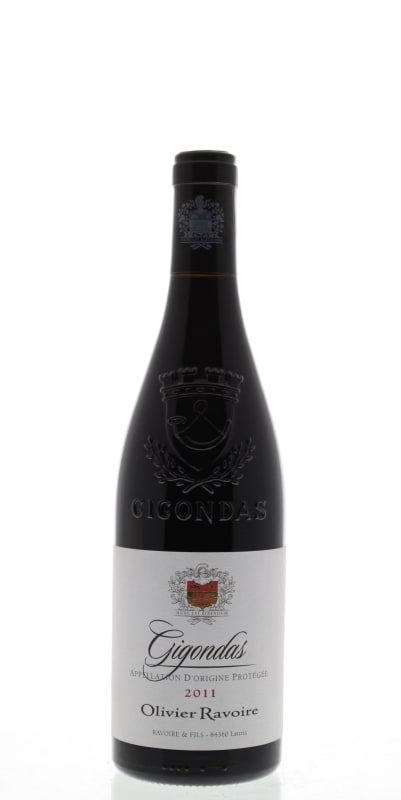Olivier Ravoire Gigondas 2011 Front Bottle Shot