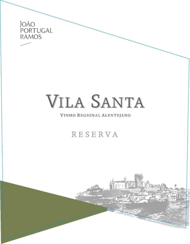 Joao Portugal Ramos Vila Santa Reserva Branco 2013 Front Label
