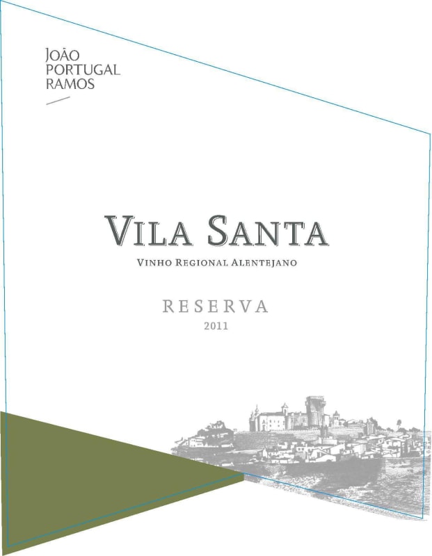 Joao Portugal Ramos Vila Santa Reserva Branco 2011 Front Label