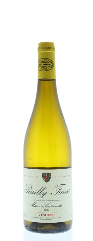 Famille Vincent Pouilly-Fuisse Marie-Antoinette 2012 Front Bottle Shot