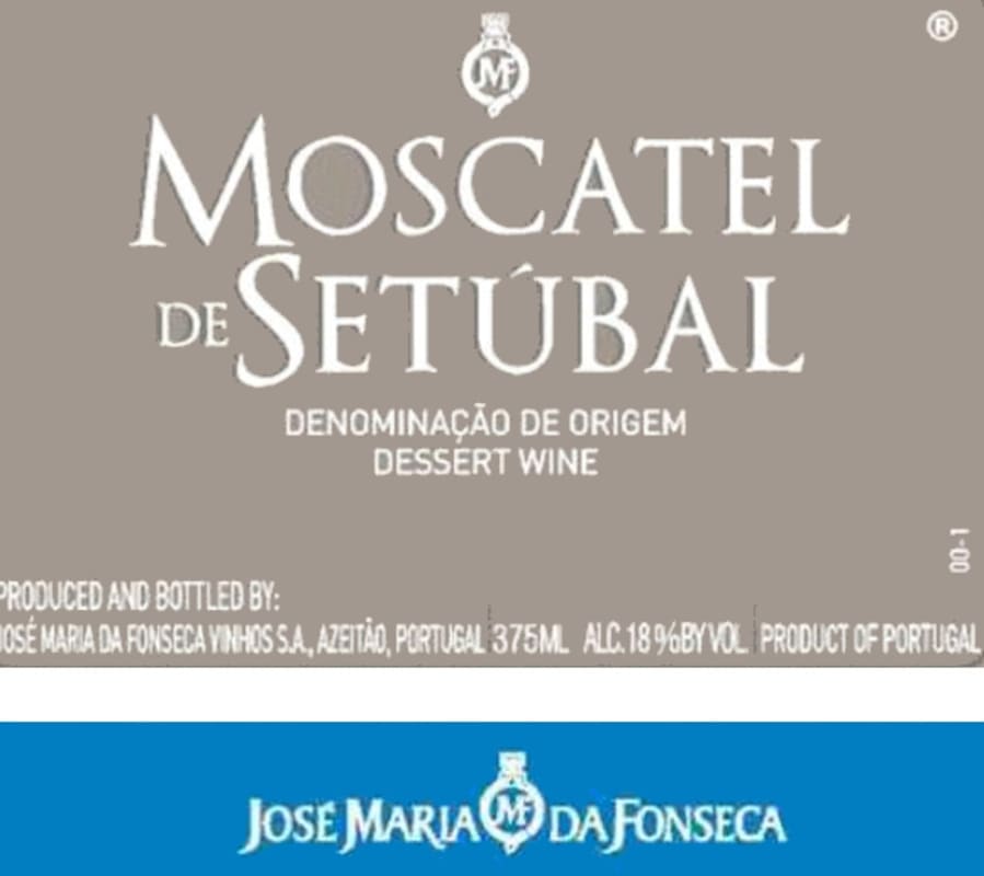 Jose Maria Da Fonseca Moscatel de Setubal 2004 Front Label