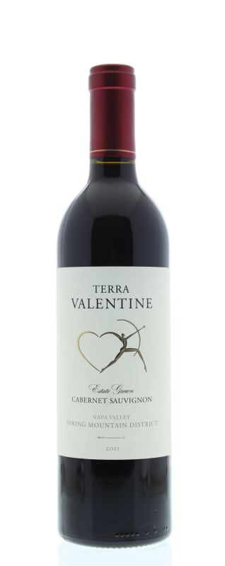 Terra Valentine Spring Mountain District Cabernet Sauvignon 2011 Front Bottle Shot