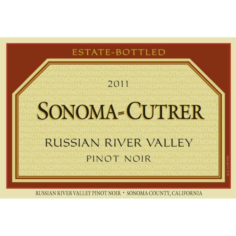 Sonoma-Cutrer Russian River Valley Pinot Noir 2011 Front Label