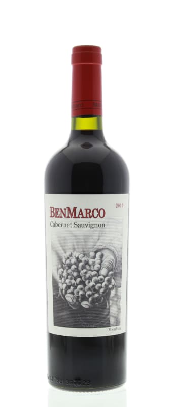 BenMarco Cabernet Sauvignon 2012 Front Bottle Shot