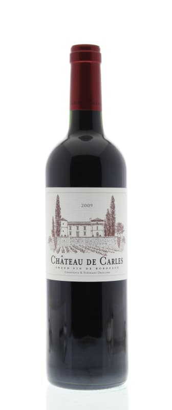 Chateau de Carles 2009 Front Bottle Shot