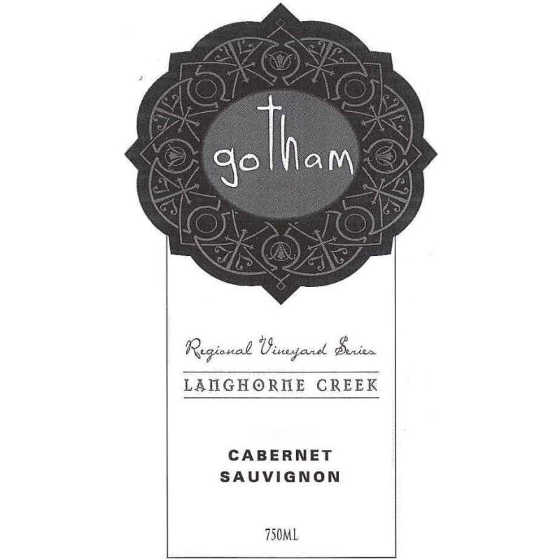 Gotham McLaren Vale Cabernet Sauvignon 2009 Front Label