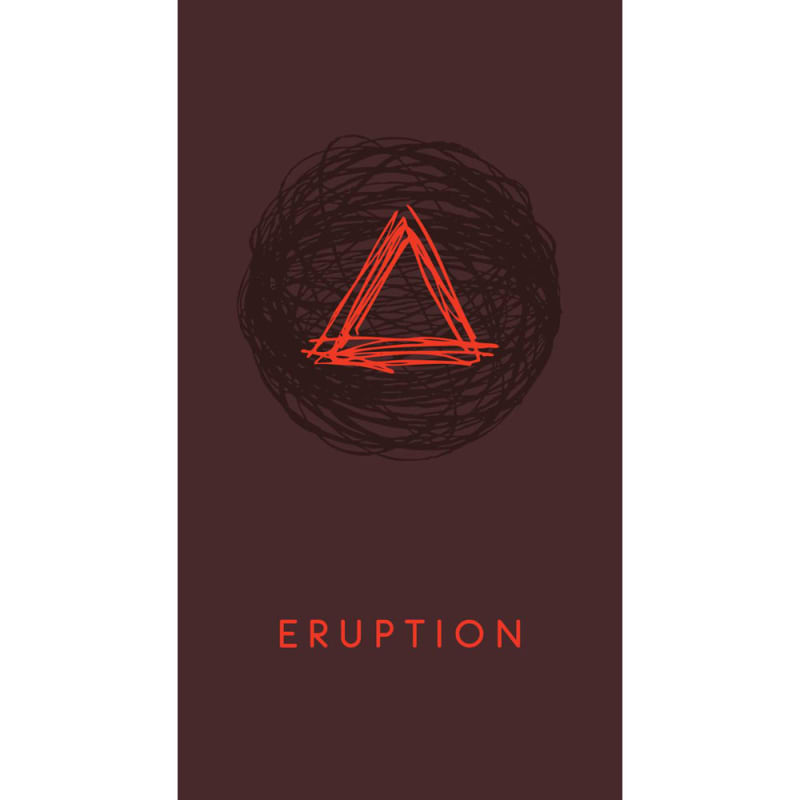 Brassfield Eruption Red Blend 2012 Front Label