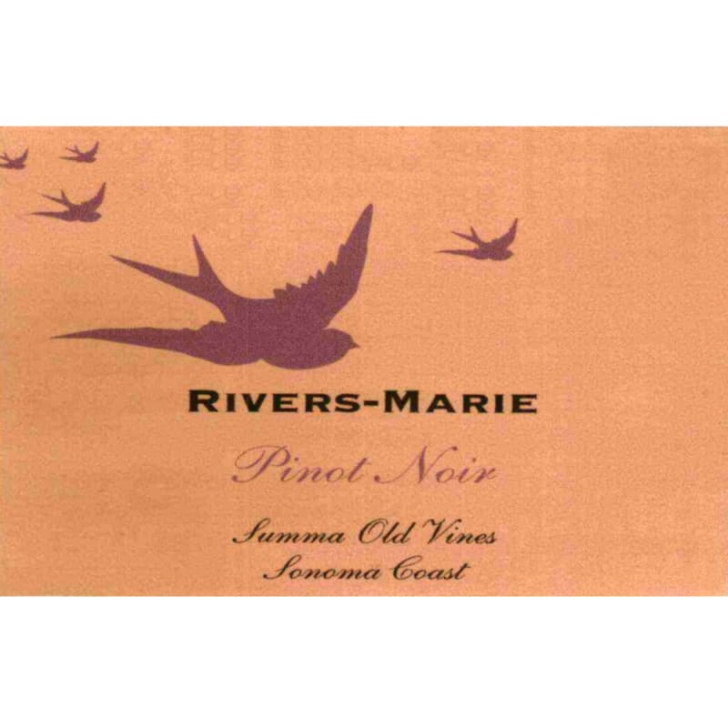 Rivers-Marie Summa Old Vines Vineyard Pinot Noir 2007 Front Label