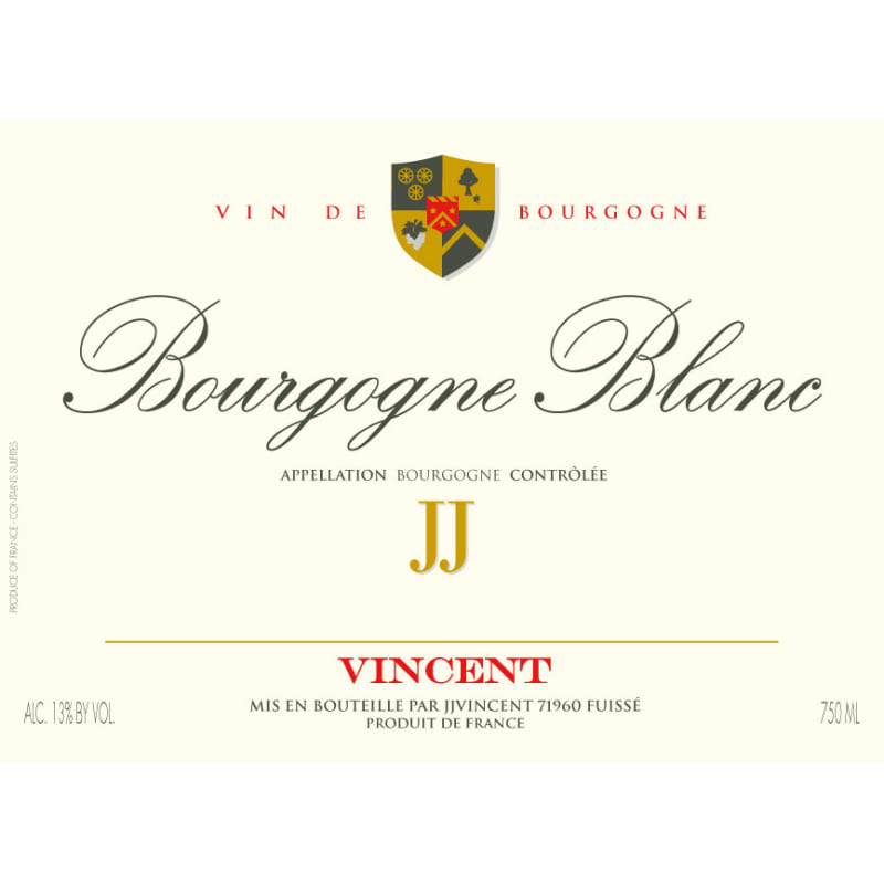 Famille Vincent Bourgogne Blanc 2011 Front Label