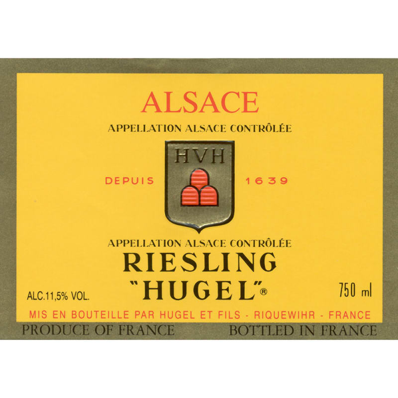 Hugel Classic Riesling 2011 Front Label