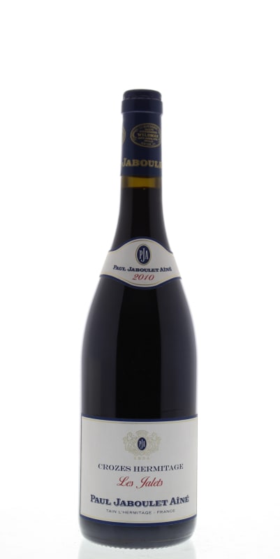 Jaboulet Crozes-Hermitage Les Jalets Rouge 2010 Front Bottle Shot
