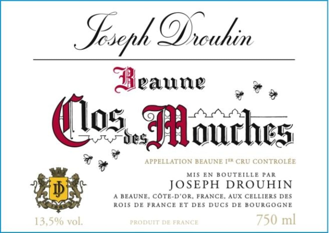 Joseph Drouhin Beaune Clos des Mouches Premier Cru Blanc 2012 Front Label