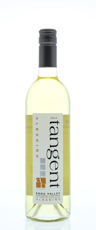Tangent Edna Valley Albarino 2012 Front Bottle Shot