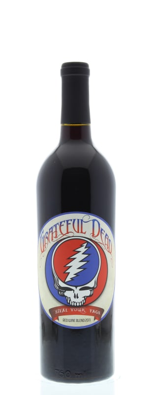 Wines That Rock Grateful Dead Red Blend 2011 Front Bottle Shot