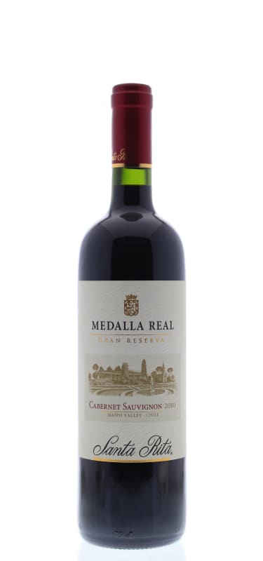 Santa Rita Medalla Real Cabernet Sauvignon 2010 Front Bottle Shot