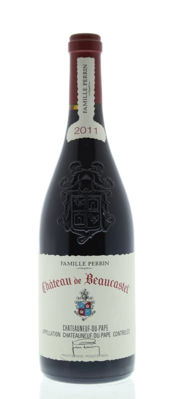 Chateau de Beaucastel Chateauneuf-du-Pape 2011 Front Bottle Shot