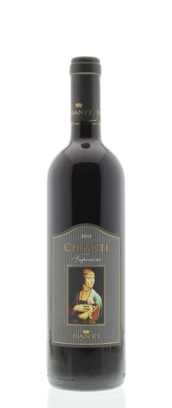 Banfi Chianti Superiore 2012 Front Bottle Shot
