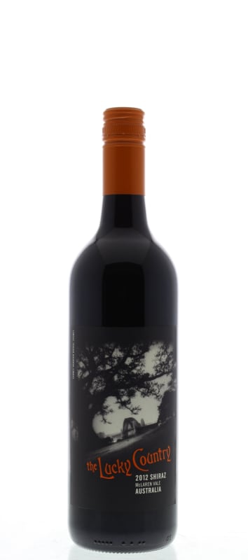 The Lucky Country Shiraz 2012 Front Bottle Shot