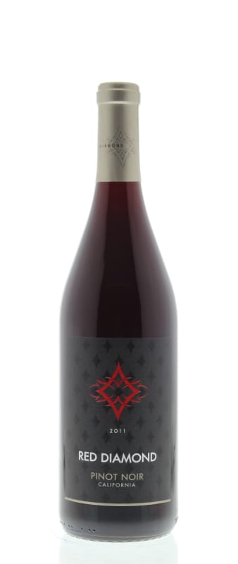 Red Diamond Pinot Noir 2011 Front Bottle Shot