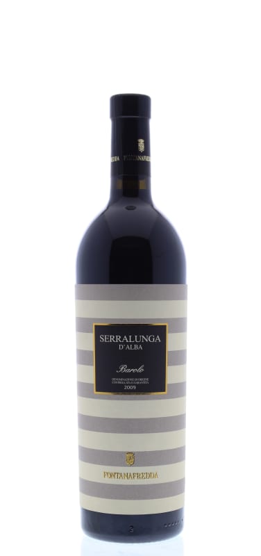 Fontanafredda Serralunga d'Alba Barolo 2009 Front Bottle Shot