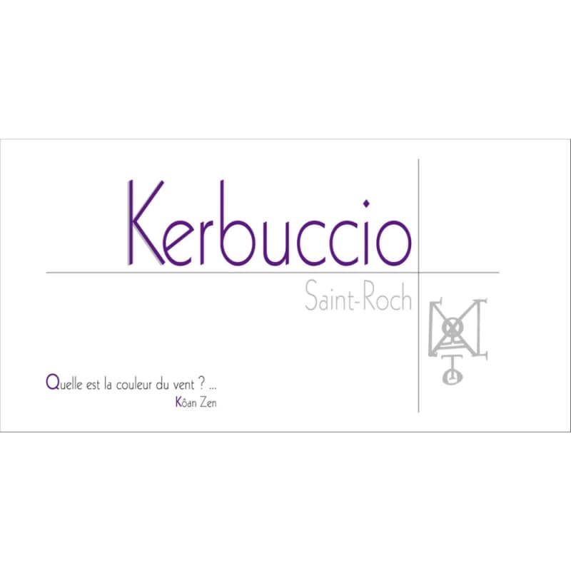 Chateau Saint-Roch Cotes du Roussillon Kerbuccio 2011 Front Label