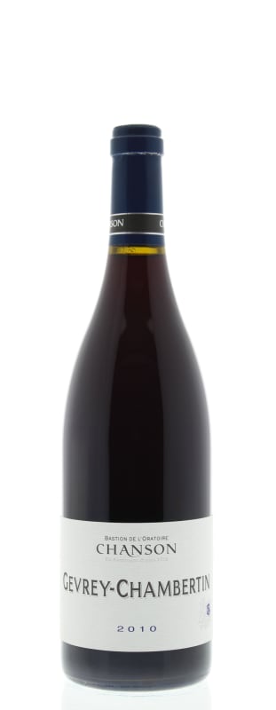 Chanson Pere & Fils Gevrey Chambertin 2010 Front Bottle Shot
