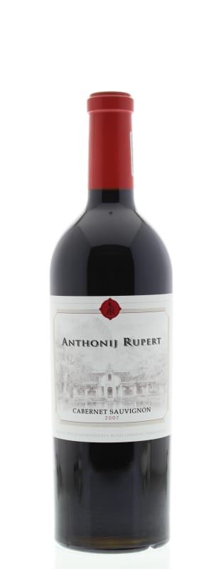 Anthonij Rupert Cabernet Sauvignon 2007 Front Bottle Shot