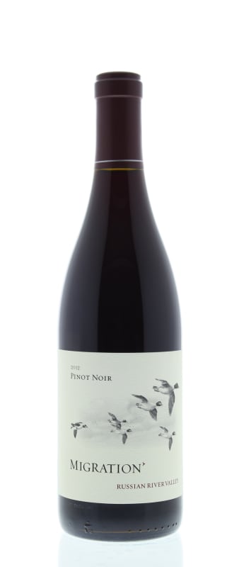 Migration Russian River Pinot Noir 2012 Front Bottle Shot
