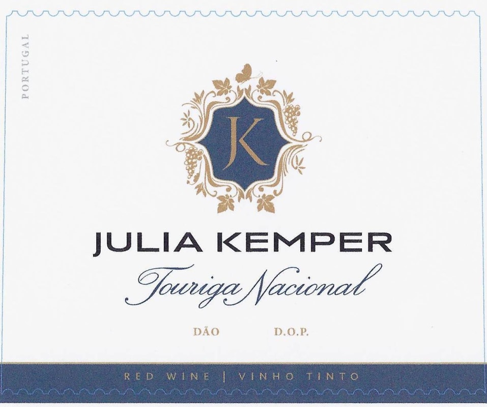 Julia Kemper Touriga Nacional 2011 Front Label