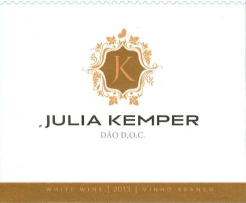 Julia Kemper Branco 2013 Front Label