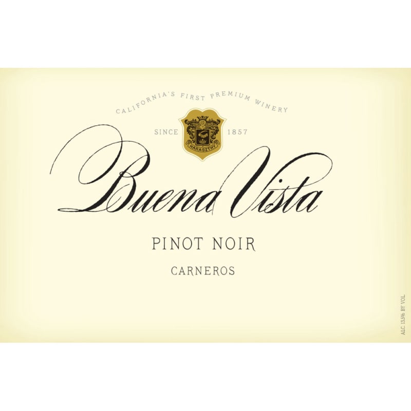 Buena Vista Carneros Pinot Noir 2011 Front Label