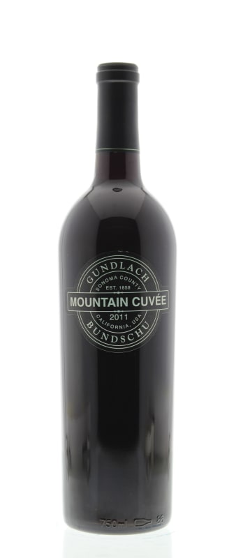 Gundlach Bundschu Mountain Cuvee 2011 Front Bottle Shot