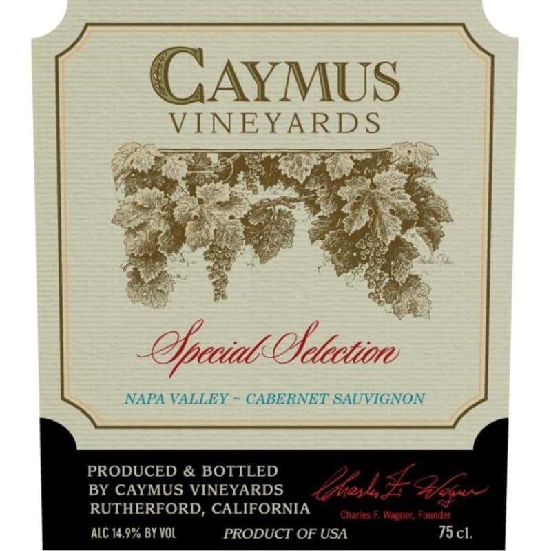 Caymus Special Selection Cabernet Sauvignon (1.5 Liter Magnum) 2011 Front Label