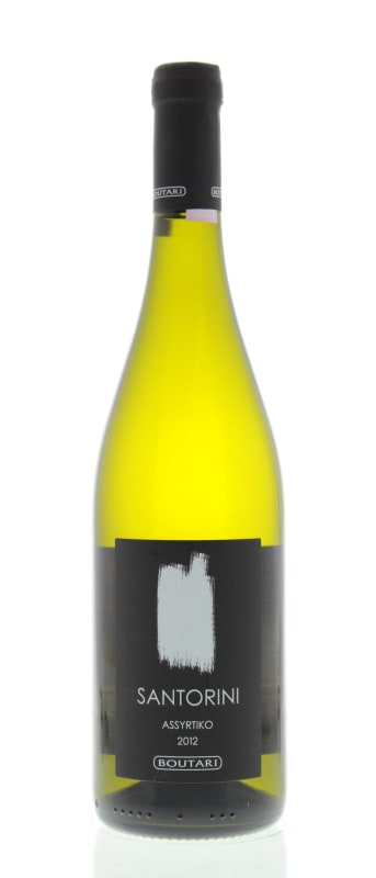 Boutari Santorini 2012 Front Bottle Shot