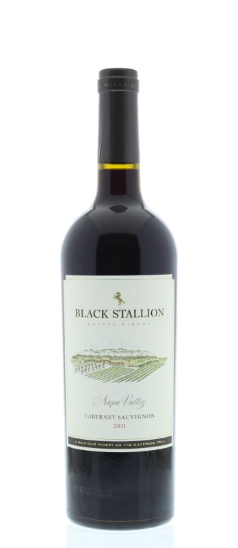 Black Stallion Winery Cabernet Sauvignon 2011 Front Bottle Shot