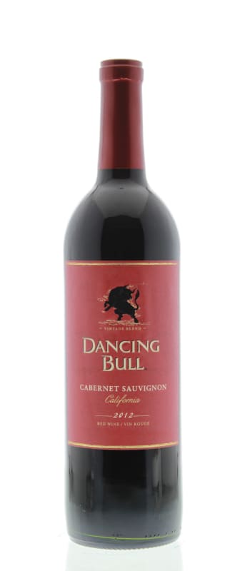 Dancing Bull Cabernet Sauvignon 2012 Front Bottle Shot