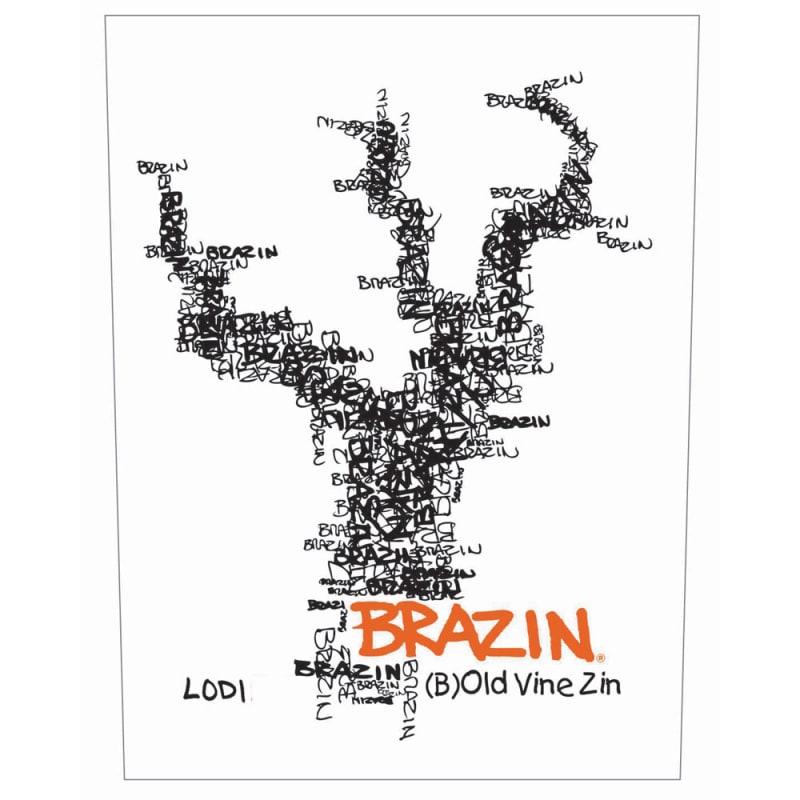 Brazin Old Vine Lodi Zinfandel 2011 Front Label